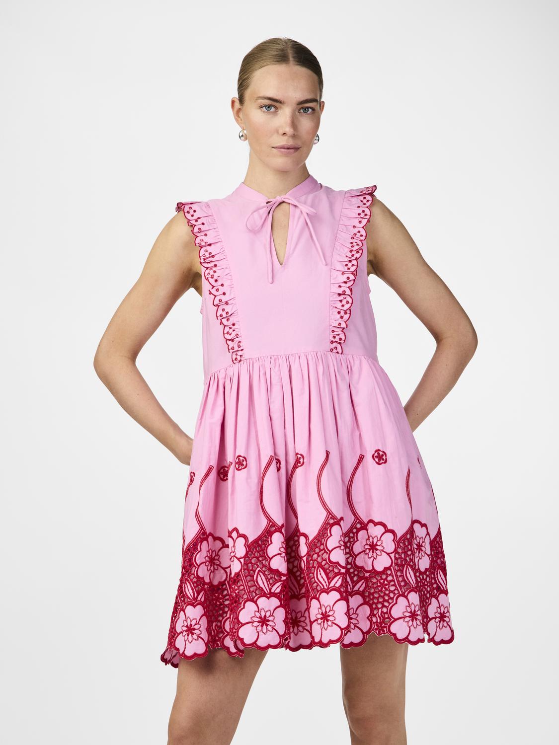 YASBOLIL Midi Dress - Begonia Pink